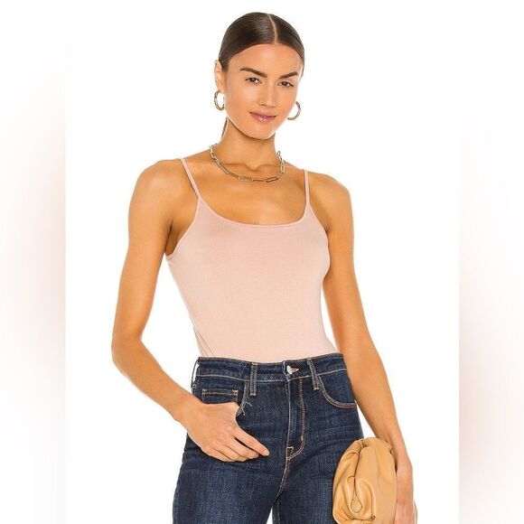 NEW L’AGENCE ford rank powder pink  bodysuit nwot - Picture 2 of 16